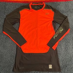 Boys Nike Pro Combat Dri-fit Long-sleeve